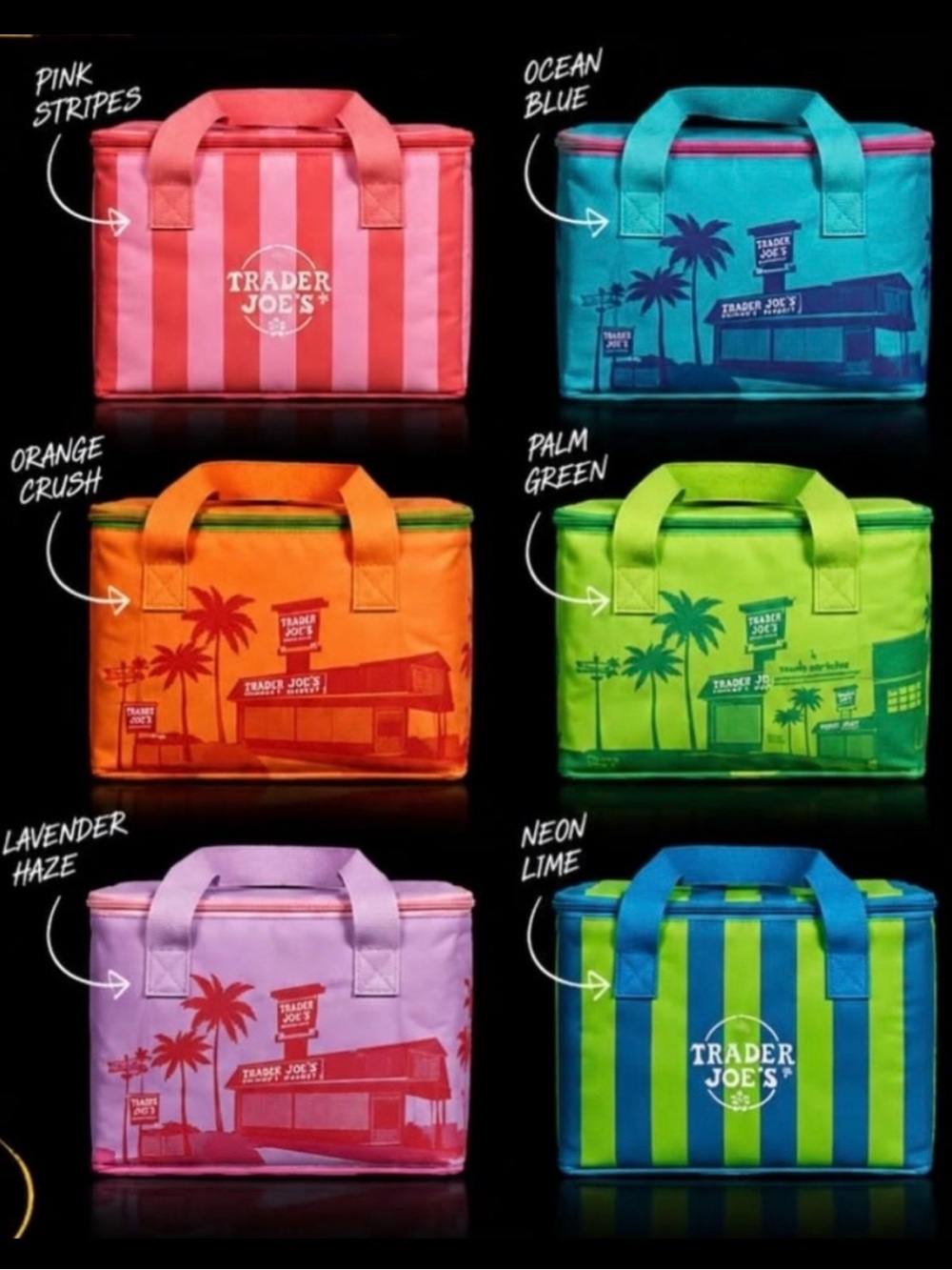 Orange Crush - Trader Joe’s Mini Insulated Tote